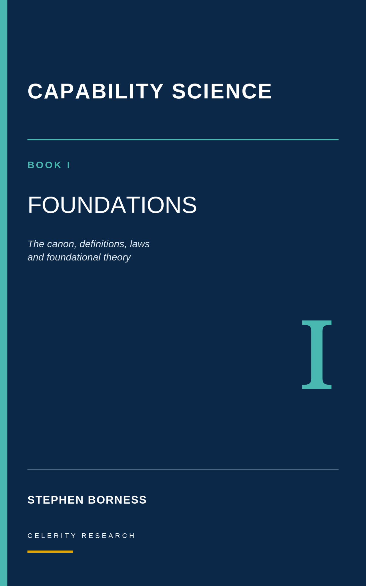 Capability Science: Foundations cover