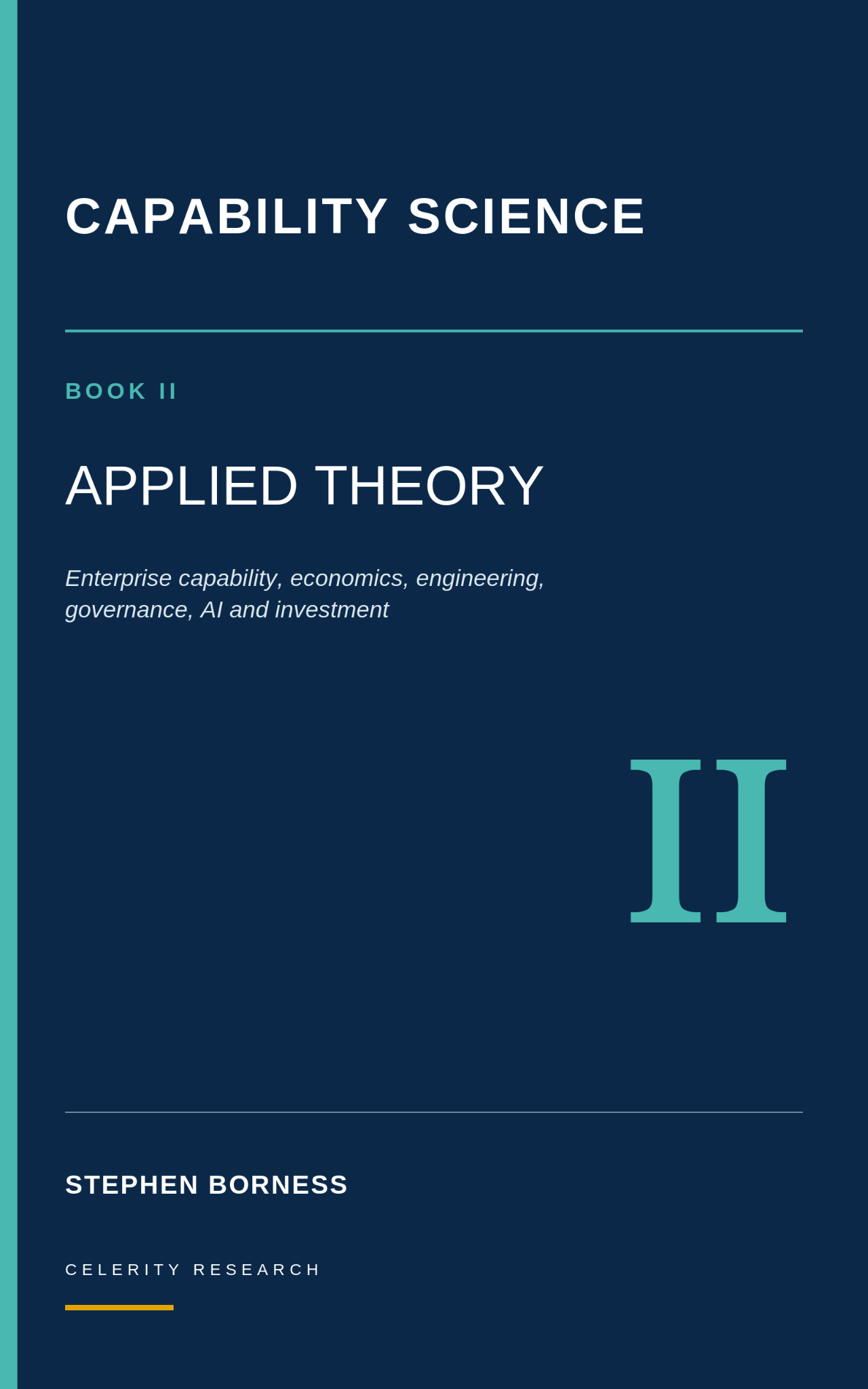 Capability Science: Applied Theory cover